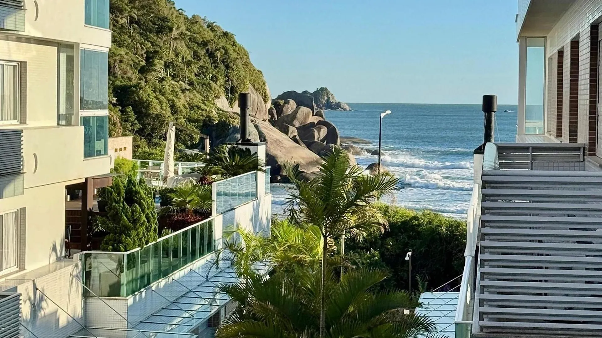 Lägenhet Varandas Do Atlantico 304A - Excelente Apartamento Em Condominio De Luxo A Beira Mar - Piscina Climatizada - Academia - Bombinhas